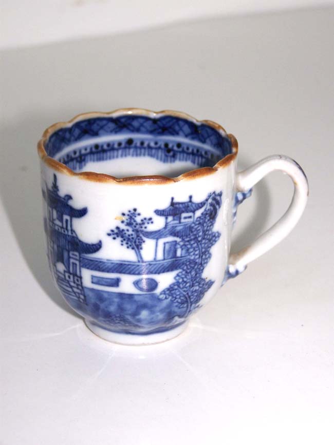 An 18th century Chinese Export Porcelain Demitasse Cup circa 1775